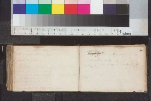 Einträge Bl. 91 - 96