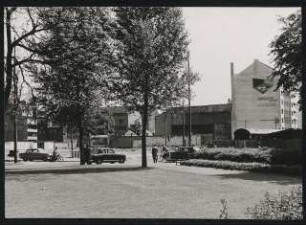 Düsseldorfer Schauspielhaus, Düsseldorf Wettbewerb: Straßenansicht Umgebung Martin-Luther-Platz