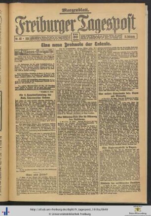 30.09.1919 (Morgenblatt)
