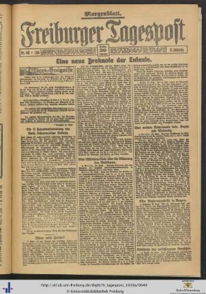 30.09.1919 (Morgenblatt)