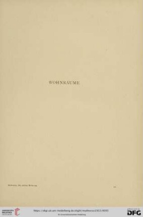 Wohnräume