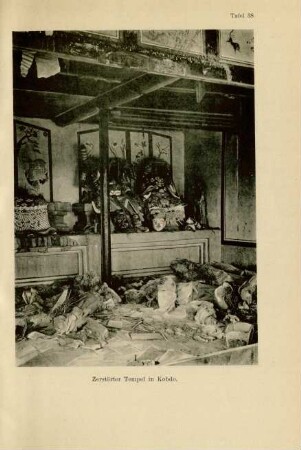 Tafel 38. Zerstörter Tempel in Kohdo