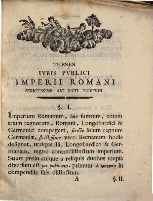 Ivs Pvblicvm Imperii Romani Strictissime Sic Dicti