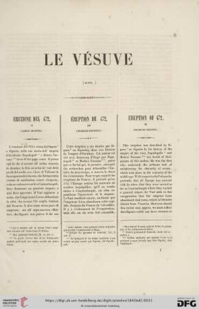 Le Vésuve