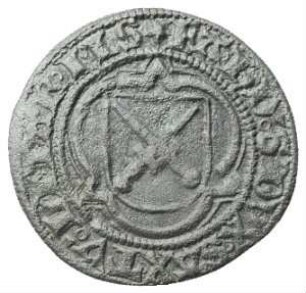 Fundmünze, 1/2 Groschen (Schwertgroschen), 1497 - 1500