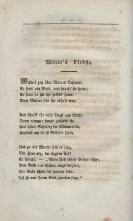 Willie's Liebste