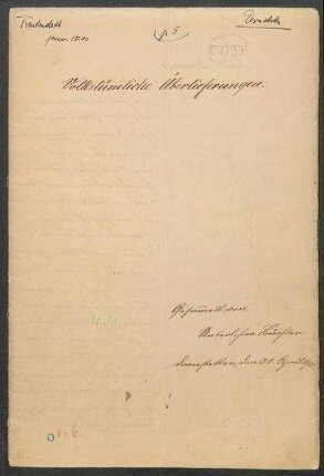 Konferenzaufsatz Dornstetten OA Freudenstadt I