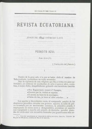 Junio de 1894 - Número LXVI