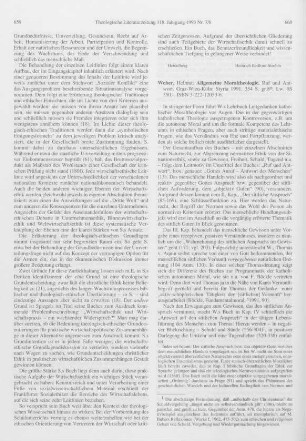 660-662 [Rezension] Weber, Helmut, Allgemeine Moraltheologie