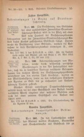 Neuntes Hauptstück. Uebertretungen baupolizeilicher Bestimmungen
