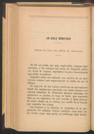 Un baile mónstruo