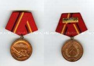 Verdienstmedaille der Kampfgruppen der Arbeiterklasse in Bronze