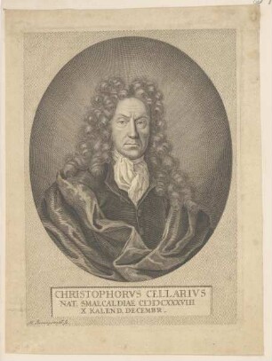 Bildnis des Christophorus Cellarius