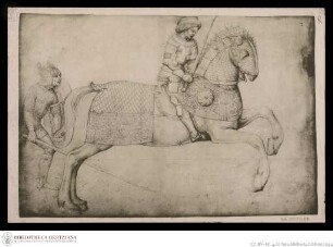 Album Bellini Jacopo, Ritter und Fußsoldat