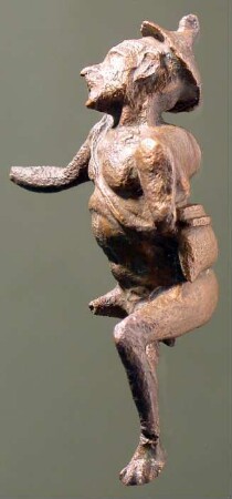 Hellenistische Statuette eines verkrüppelten Bettlers
