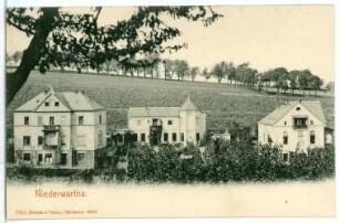 Niederwartha. Wohnhäuser