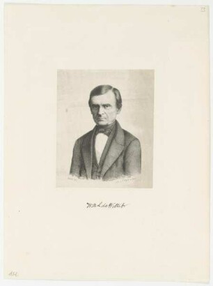 Bildnis des Wilhelm Martin Leberecht de Wette