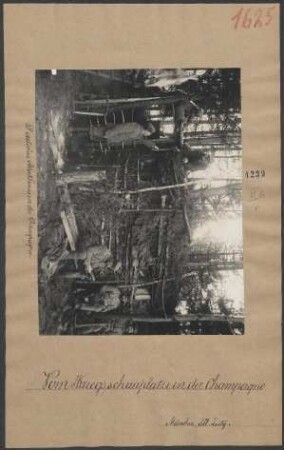 Deutsches Blockhaus in der Champagne