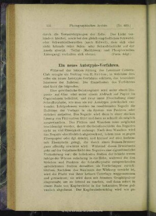 Ein neues Autotypie-Verfahren