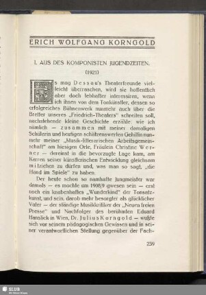 Erich Wolfgang Korngold