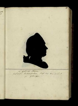 C. Gottlob Heine Hofrath. Bibliothekar; Prof. der Beredsamk. zu Göttingen.