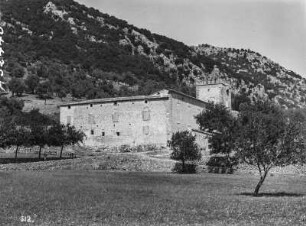 Bei Valldemossa : Gebäude in einem Olivenhain bei Valldemossa