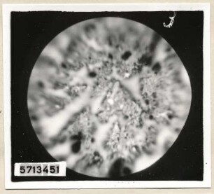 Mikroaufnahme Hochstrom-Kathode, Bild 17; Foto, 1957