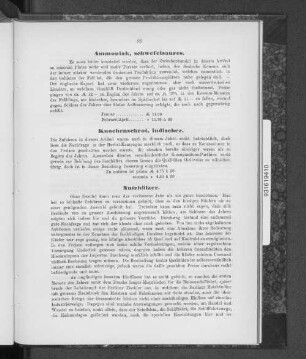 Ammoniak, schwefelsaures.