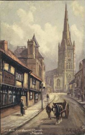 Kink Gate, and Parish Church Newark