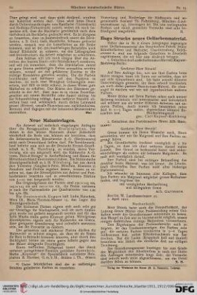 8: Hugo Strucks neues Oelfarbenmaterial