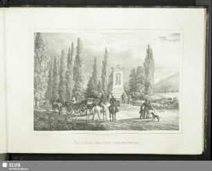 Das Denkmal des Prinzen Louis von Preußen