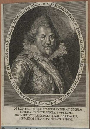 Bildnis des Ioachimvs Ernestivs, Marchius Brandenburg