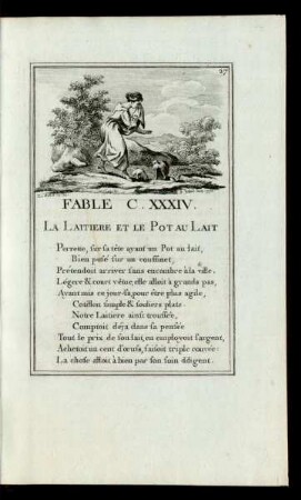 Fable CXXXIV. La Laitiere Et Le Pot Au Lait.