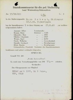 Schenk, Eugen