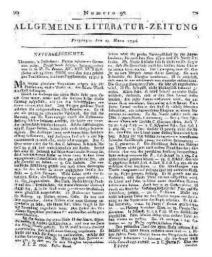 Funke, C. P.: Naturgeschichte und Technologie für Lehrer in Schulen und für Liebhaber dieser Wissenschaften. 2. Aufl. Bd. 1-2. Zur allgemeinen Schulencyclopädie gehörig. Braunschweig: Schulbuchhandlung, 1794-95