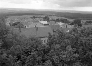 Schöneck. Blick vom Aussichtsfelsen Alter Söll nach Westen