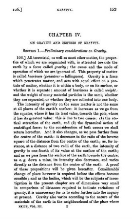 Chapter IV. On gravity and centres of gravity.