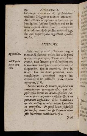 84-85, Appendix. Etsi modi praedicti Oratorie ...