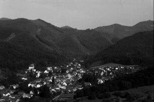 Sulzburg: Ortsbild, von Westen