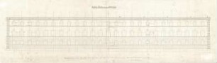 Gärtner, Friedrich von; München, Ludwigstr.; Staatsbibliothek - Ostfassade (Aufriss)