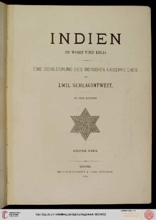 Band 1: Indien in Wort und Bild: eine Schilderung des indischen Kaiserreiches