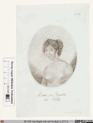 Bildnis Ludee (Ludi), Königin der Palau-Inseln