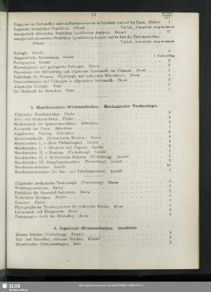 3. Maschinenbau-Wissenschaften. Mechanische Technologie