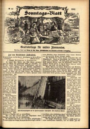 Ausgabe vom Sonntag, den 08. Oktober 1911.