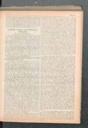 Friedrich Harkort, ein westfälischer Volkswirt