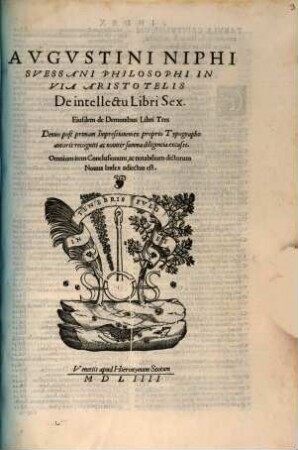 Liber de intellectu : libri sex