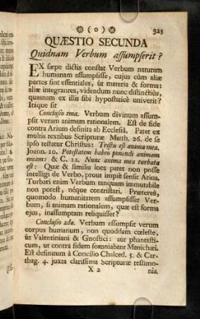 323-333, Ex saepe dictis constat Verbum ...