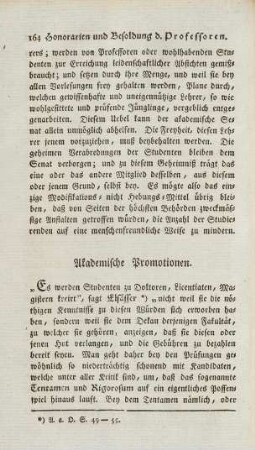 164, Akademische Promotionen