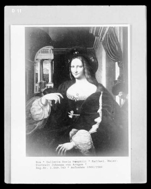 Portrait Johanna von Aragon