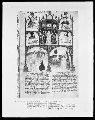 Biblia Pauperum aus Salzburg — ---, Folio 23recto
